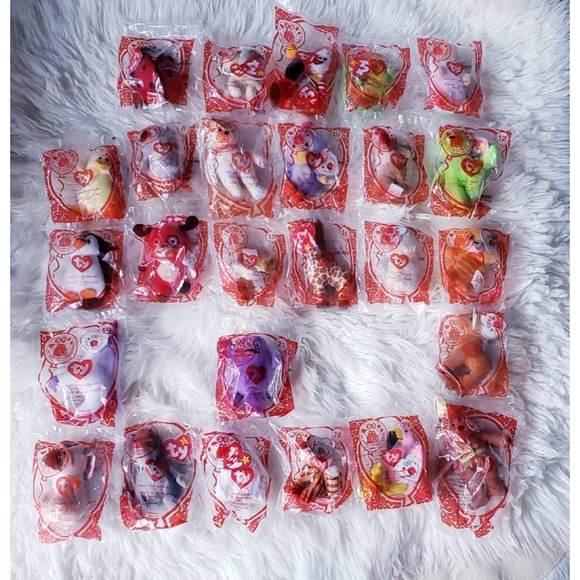 🧸30th Anni Teanie Babies[1202223 Not In Set]